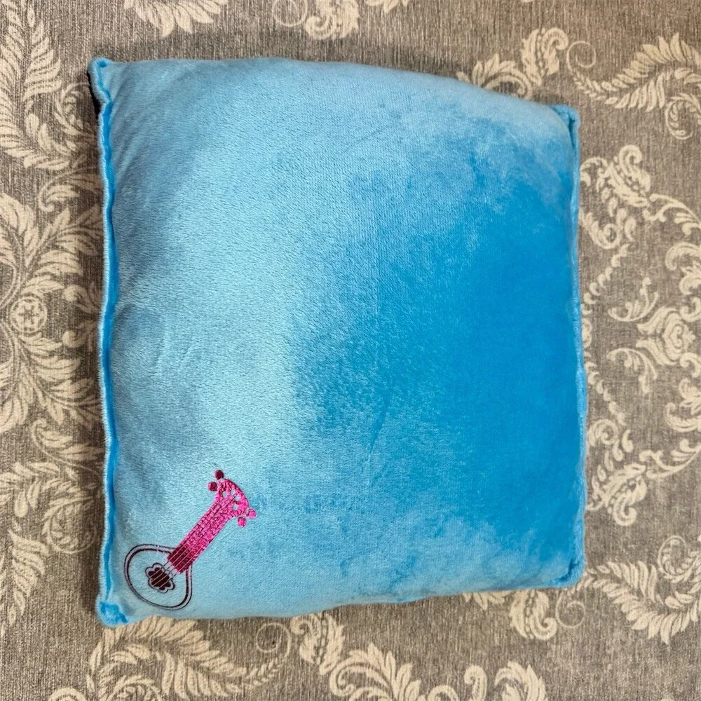 DreamWorks Trolls World Tour Throw Pillow 16x16 Reversible Sequin Poppy